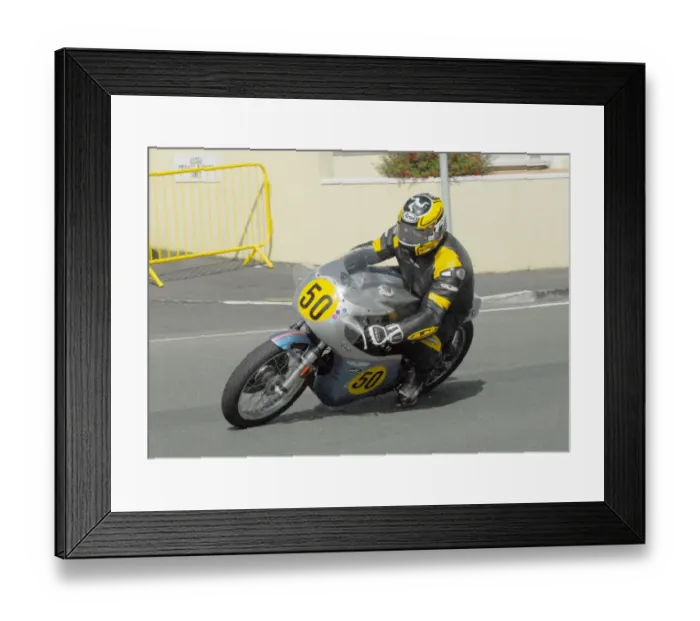 Framed Print : Ian Bainbridge (Petty Norton) 2016 Senior Classic TT Framed Print : Ian Bainbridge (Petty Norton) 2016 Senior Classic TT