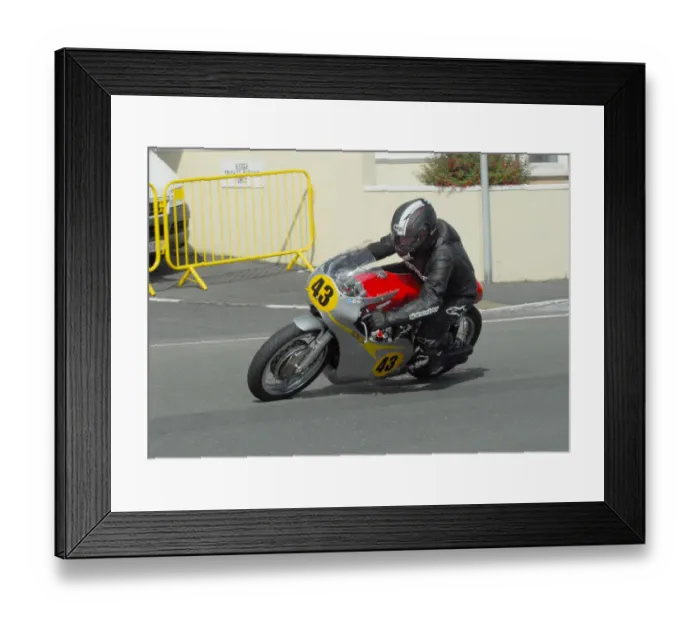 Framed Print : Colin Stockdale (Honda) 2016 Senior Classic TT Framed Print : Colin Stockdale (Honda) 2016 Senior Classic TT