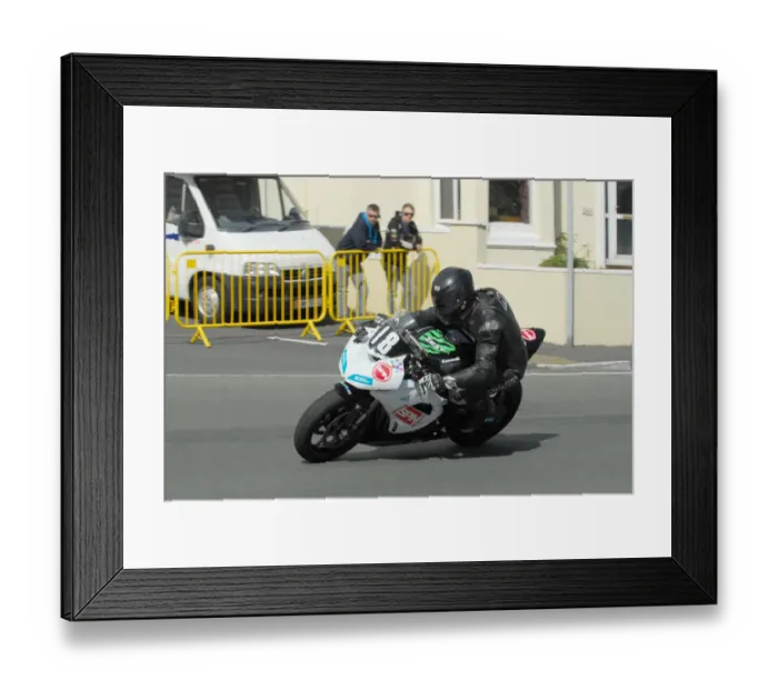 Framed Print : Adrian Hartog (Kawasaki) 2016 Junior Manx Grand Prix Framed Print : Adrian Hartog (Kawasaki) 2016 Junior Manx Grand Prix