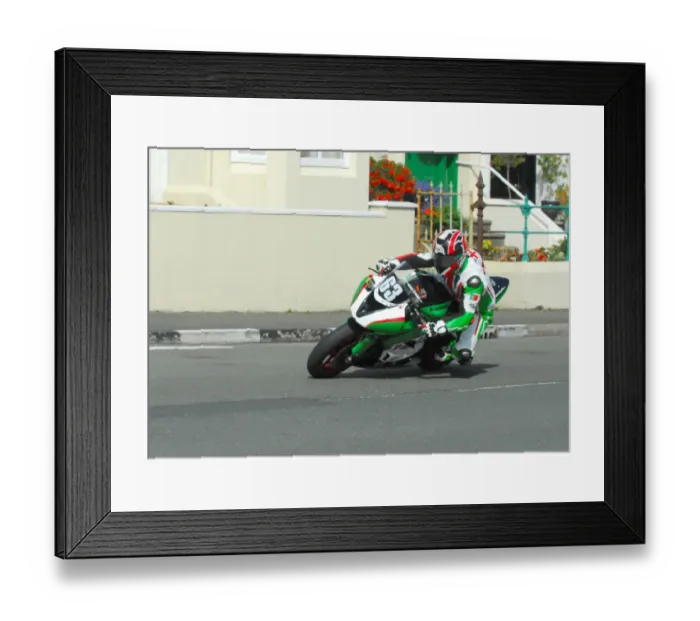 Framed Print : Stephen Carmichael (Kawasaki) 2016 Junior Manx Grand Prix Framed Print : Stephen Carmichael (Kawasaki) 2016 Junior Manx Grand Prix