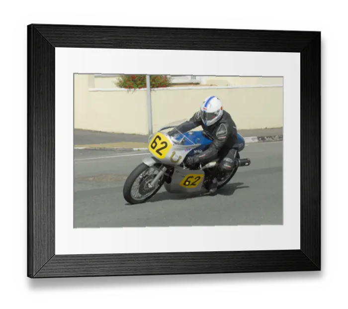 Framed Print : Brian Cooper (Seeley Norton) 2016 Senior Classic TT Framed Print : Brian Cooper (Seeley Norton) 2016 Senior Classic TT