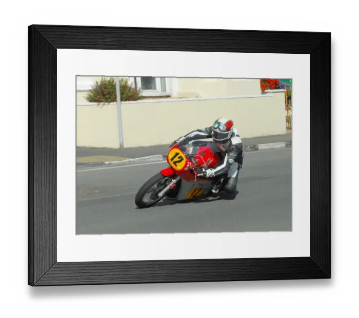 Framed Print : Dean Harrison (MV) 2016 Senior Classic TT Framed Print : Dean Harrison (MV) 2016 Senior Classic TT