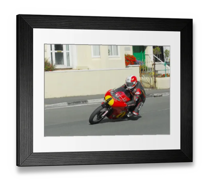 Framed Print : Michael Rutter (Seeley) 2016 Senior Classic TT Framed Print : Michael Rutter (Seeley) 2016 Senior Classic TT