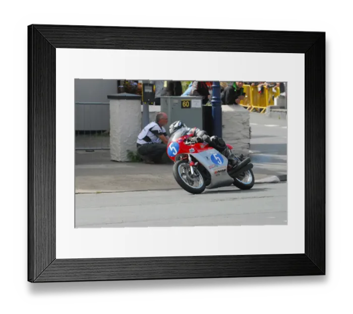 Framed Print : Michael Dunlop (MV) 2016 Junior Classic TT Framed Print : Michael Dunlop (MV) 2016 Junior Classic TT