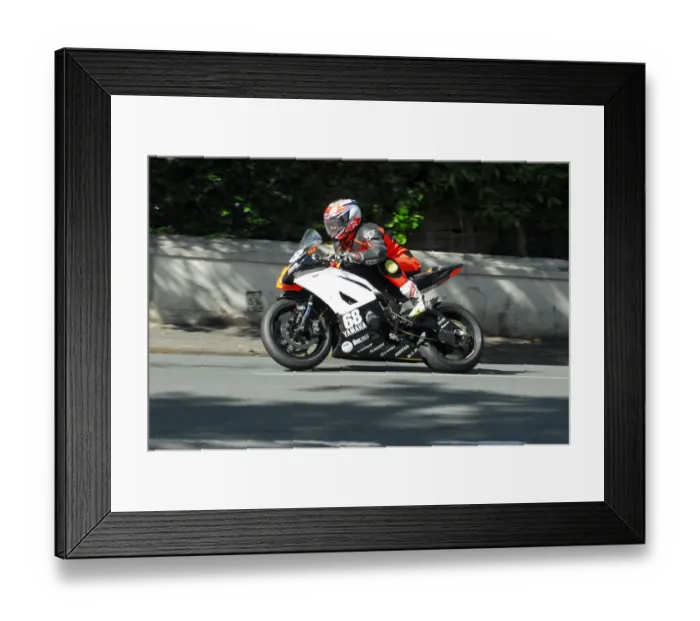 Framed Print : Jason Heritage (Yamaha) 2016 Junior Manx Grand Prix Framed Print : Jason Heritage (Yamaha) 2016 Junior Manx Grand Prix