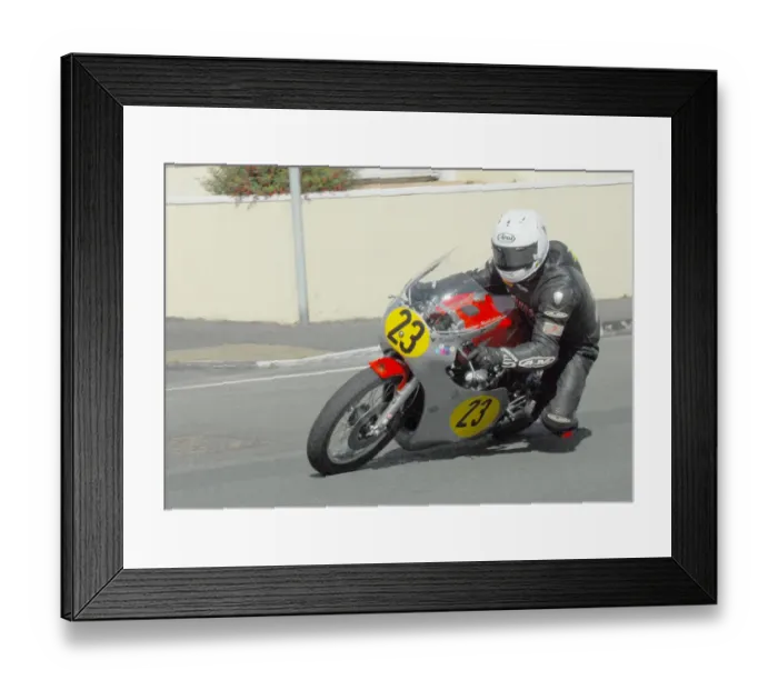 Framed Print : Dominic Herbertson (Honda) 2016 Senior Classic TT Framed Print : Dominic Herbertson (Honda) 2016 Senior Classic TT