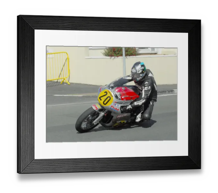 Framed Print : Pete Boast (Honda) 2016 Senior Classic TT Framed Print : Pete Boast (Honda) 2016 Senior Classic TT