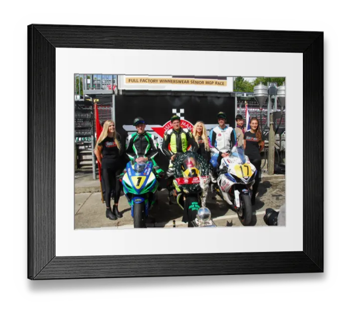 Framed Print : Andrew Dudgeon (Suzuki) winner Tom Weeden (Triumph) and Joe Ackroyd (Suzuki) 2016 Senior Manx Grand Prix Framed Print : Andrew Dudgeon (Suzuki) winner Tom Weeden (Triumph) and Joe Ackroyd (Suzuki) 2016 Senior Manx Grand Prix
