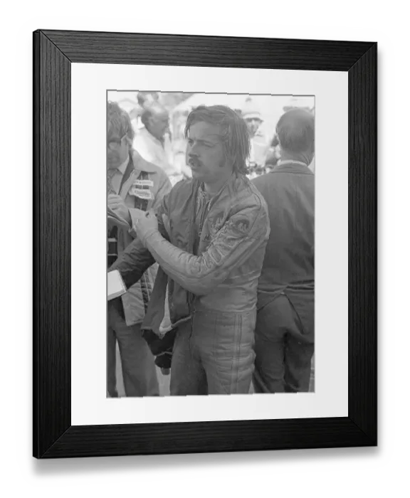 Framed Print : Chas Mortimer 1975 Junior TT Framed Print : Chas Mortimer 1975 Junior TT