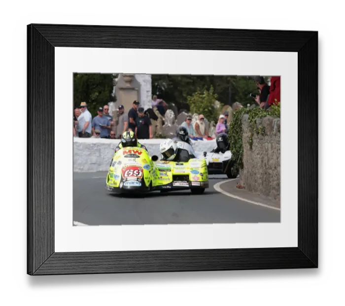 Framed Print : Greg Lambert & Andy Hayes (LCR Honda) 2022 Southern 100 Framed Print : Greg Lambert & Andy Hayes (LCR Honda) 2022 Southern 100