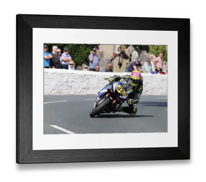 Framed Print : Rhys Hardisty (Kawasaki) 2022 Southern 100 Framed Print : Rhys Hardisty (Kawasaki) 2022 Southern 100