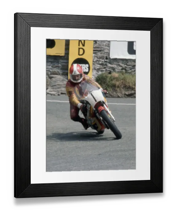 Framed Print : Tony Rutter (Yamaha) 1975 Junior TT Framed Print : Tony Rutter (Yamaha) 1975 Junior TT