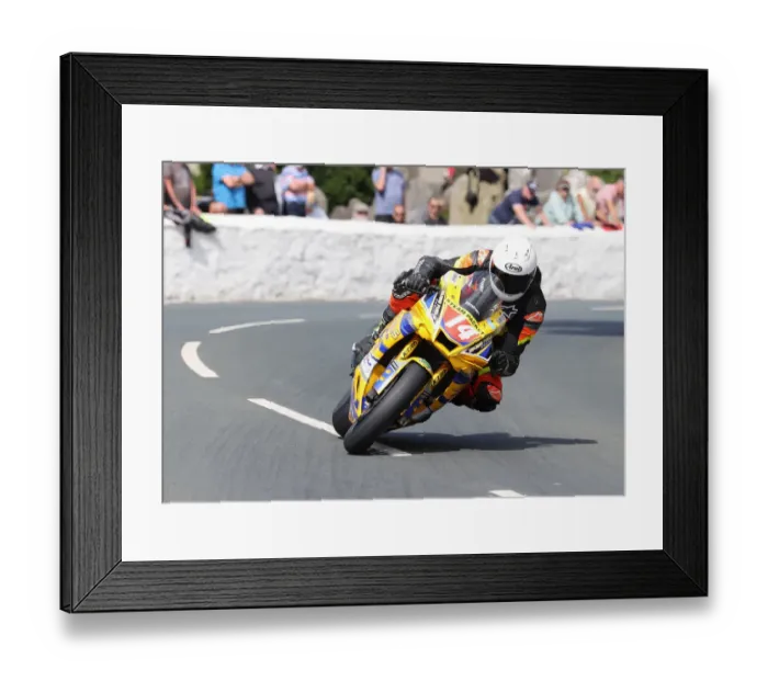Framed Print : Paul Cassidy (Yamaha) 2022 Southern 100 Framed Print : Paul Cassidy (Yamaha) 2022 Southern 100