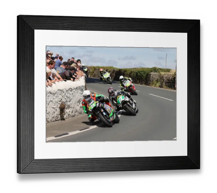 Framed Print : Jonathan Perry (Kawasaki) and Paul Jordan (Kawasaki) 2022 Southern 100 Framed Print : Jonathan Perry (Kawasaki) and Paul Jordan (Kawasaki) 2022 Southern 100