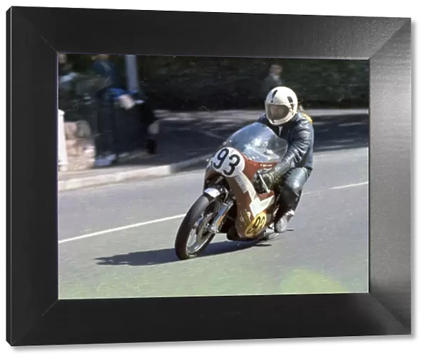 Terry McKane (Seeley Suzuki) 1972 Senior Manx Grand Prix