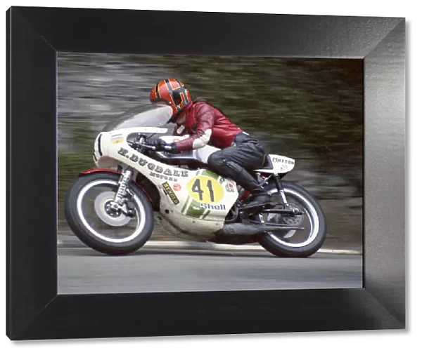Bernard Murray (Dugdale Maxton Yamaha) 1974 Senior Manx Grand Prix