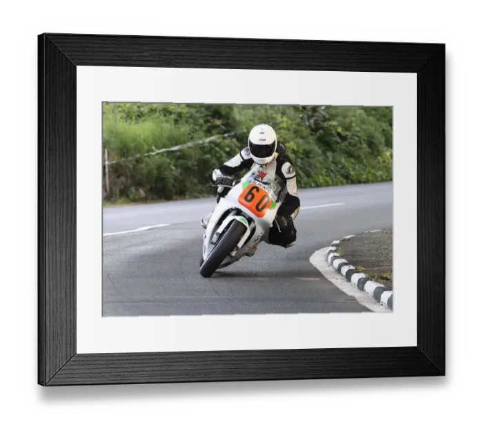 Framed Print : Billy Cummins (Yamaha) 2022 Pre TT Classic Framed Print : Billy Cummins (Yamaha) 2022 Pre TT Classic