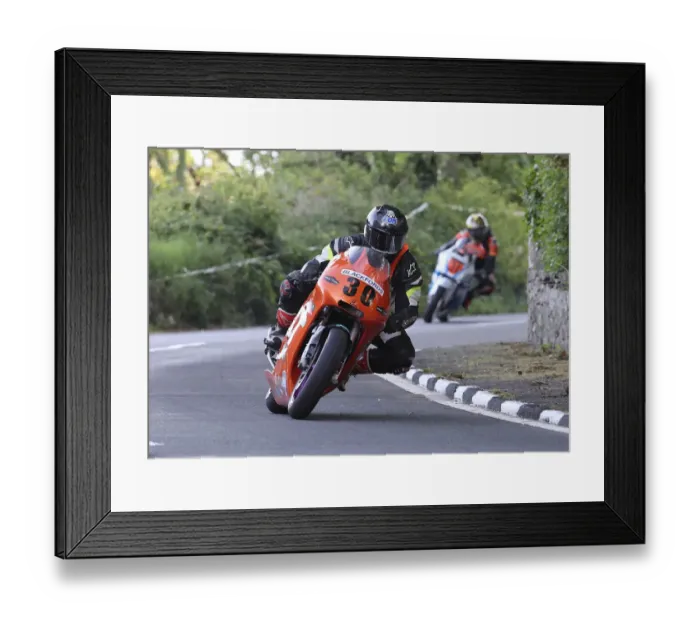 Framed Print : Conor Wade (Honda) 2022 Pre TT Classic Framed Print : Conor Wade (Honda) 2022 Pre TT Classic