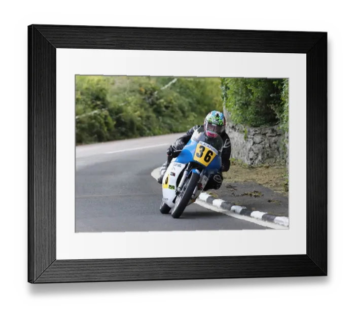Framed Print : Jamie Coward (Craven Norton) 2022 Pre TT Classic Framed Print : Jamie Coward (Craven Norton) 2022 Pre TT Classic