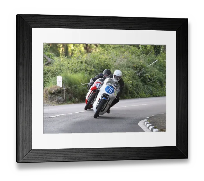 Framed Print : Royston Phipps (Honda) 2022 Pre TT Classic Framed Print : Royston Phipps (Honda) 2022 Pre TT Classic