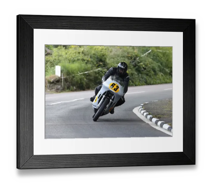 Framed Print : Ian Thompson (MBR Honda) 2022 Pre TT Classic Framed Print : Ian Thompson (MBR Honda) 2022 Pre TT Classic