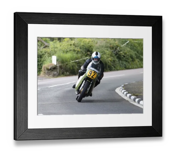 Framed Print : Mick Moreton (Paton) 2022 Pre TT Classic Framed Print : Mick Moreton (Paton) 2022 Pre TT Classic