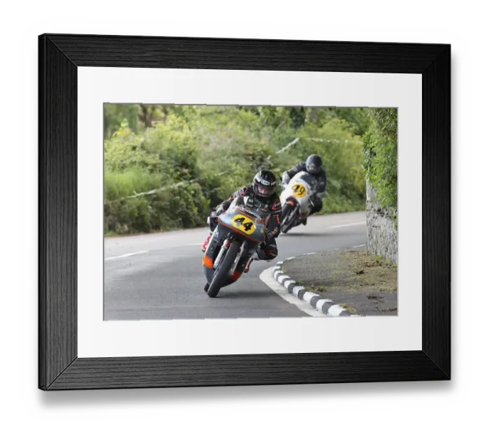 Framed Print : Rob Hodson (Ruthless Honda) 2022 Pre TT Classic Framed Print : Rob Hodson (Ruthless Honda) 2022 Pre TT Classic