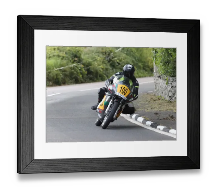 Framed Print : Hefyn Owen (Seeley) 2022 Pre TT Classic Framed Print : Hefyn Owen (Seeley) 2022 Pre TT Classic
