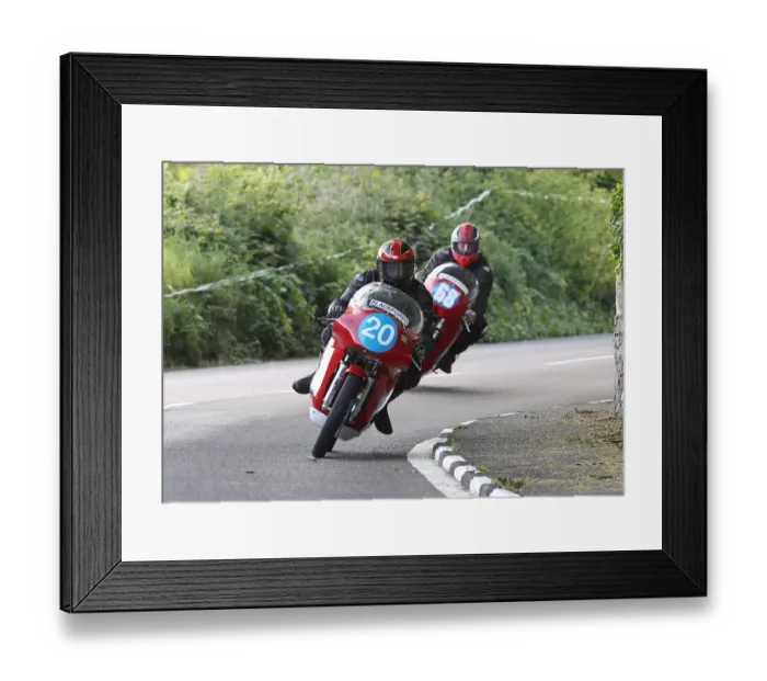 Framed Print : Gary Hutton (Honda) 2022 Pre TT Classic Framed Print : Gary Hutton (Honda) 2022 Pre TT Classic