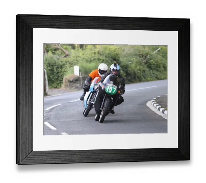 Framed Print : Michael Titchmarsh (Honda) 2022 Pre TT Classic Framed Print : Michael Titchmarsh (Honda) 2022 Pre TT Classic
