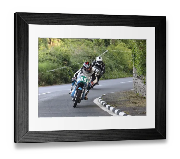 Framed Print : Loris Hunt (Suzuki) 2022 Pre TT Classic Framed Print : Loris Hunt (Suzuki) 2022 Pre TT Classic