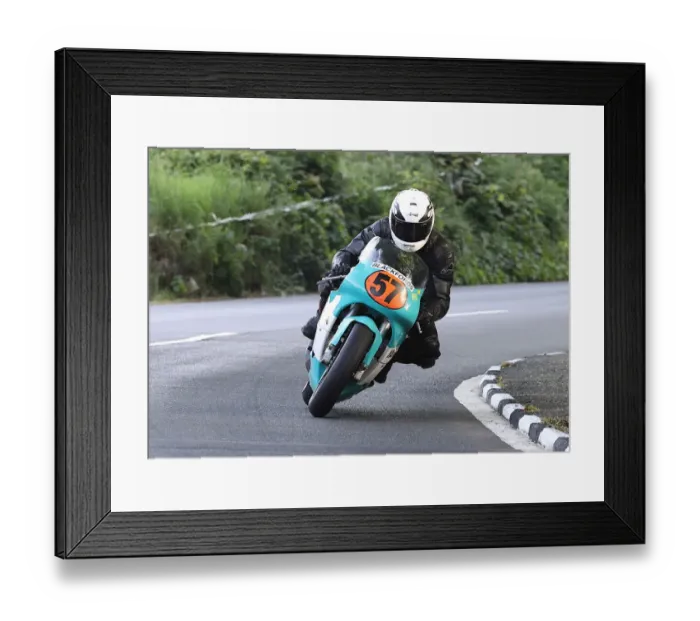 Framed Print : Brian Nichol (Yamaha) 2022 Pre TT Classic Framed Print : Brian Nichol (Yamaha) 2022 Pre TT Classic