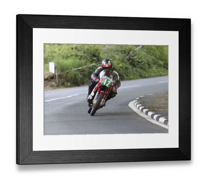 Framed Print : Richard Ford (Suzuki) 2022 Pre TT Classic Framed Print : Richard Ford (Suzuki) 2022 Pre TT Classic