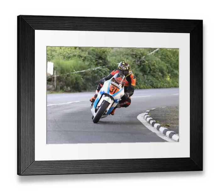 Framed Print : Colin Croft (Yamaha) 2022 Pre TT Classic Framed Print : Colin Croft (Yamaha) 2022 Pre TT Classic