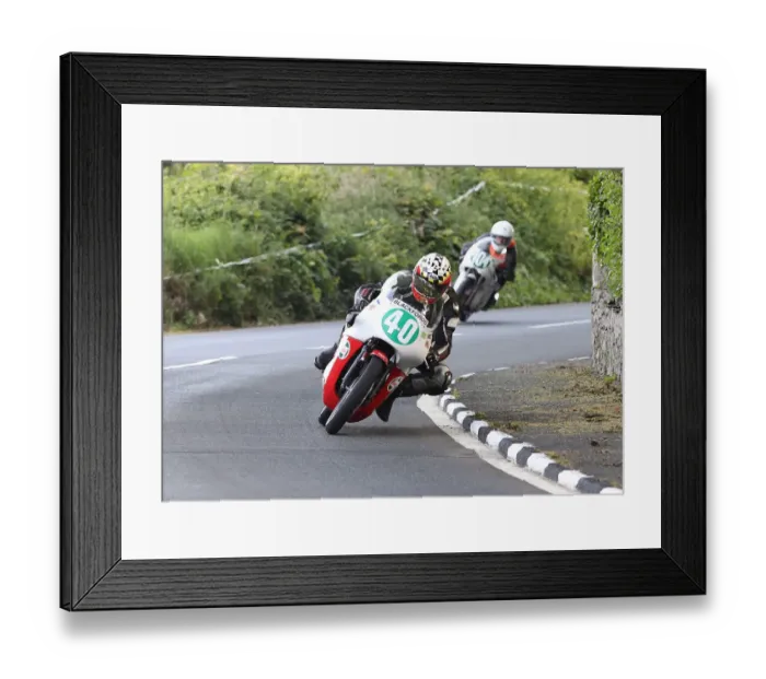 Framed Print : Barry Davidson (Team Gimbert Honda) 2022 Pre TT Classic Framed Print : Barry Davidson (Team Gimbert Honda) 2022 Pre TT Classic