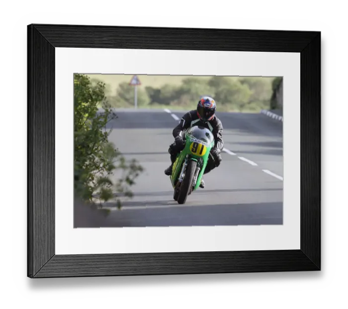 Framed Print : Richard Bairstow (Paton) 2022 Pre TT Classic Framed Print : Richard Bairstow (Paton) 2022 Pre TT Classic