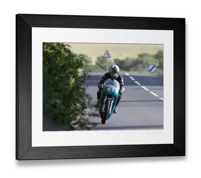 Framed Print : Geoff Bates (Bates Honda) 2022 Pre TT Classic Framed Print : Geoff Bates (Bates Honda) 2022 Pre TT Classic