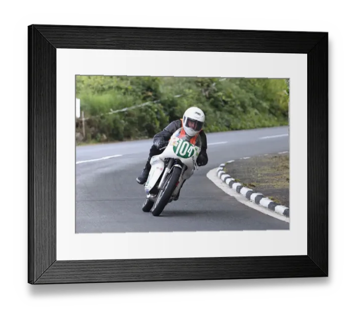 Framed Print : Andy Hunt (Ducati) 2022 Pre TT Classic Framed Print : Andy Hunt (Ducati) 2022 Pre TT Classic