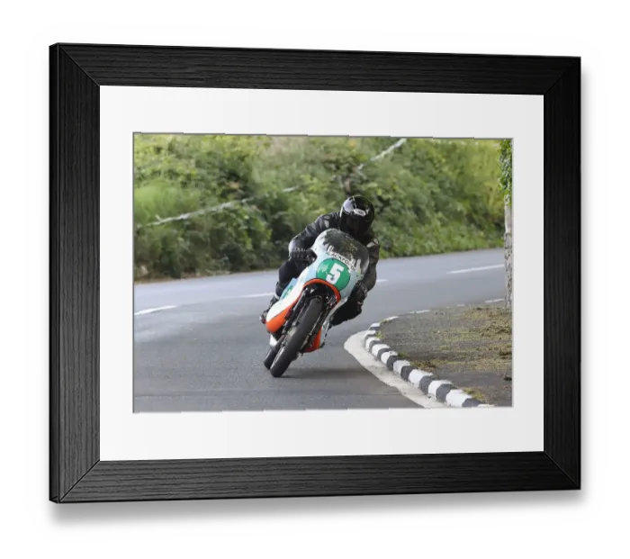 Framed Print : Keith Shannon (Suzuki) 2022 Pre TT Classic Framed Print : Keith Shannon (Suzuki) 2022 Pre TT Classic