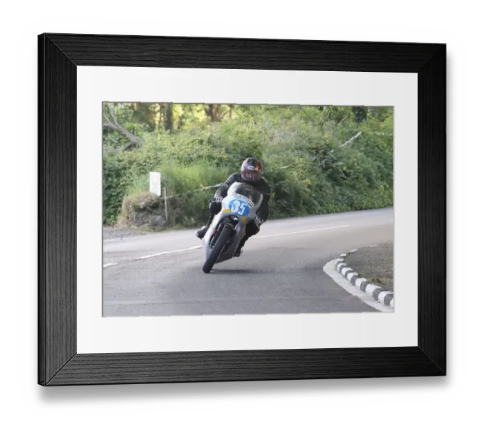 Framed Print : John Leigh Pemberton (Honda) 2022 Pre TT Classic Framed Print : John Leigh Pemberton (Honda) 2022 Pre TT Classic