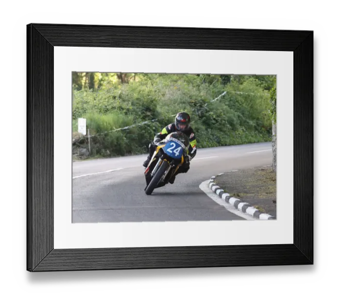 Framed Print : Scott Wilson (Honda) 2022 Pre TT Classic Framed Print : Scott Wilson (Honda) 2022 Pre TT Classic