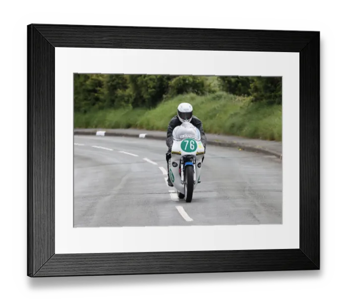Framed Print : Roy Phipps (Honda) 2022 Pre TT Classic Framed Print : Roy Phipps (Honda) 2022 Pre TT Classic