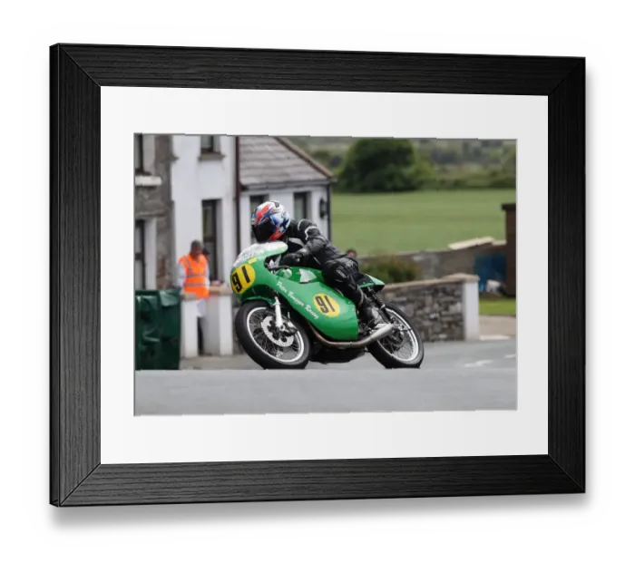Framed Print : Richard Bairstow (Paton) 2022 Pre TT Classic Framed Print : Richard Bairstow (Paton) 2022 Pre TT Classic