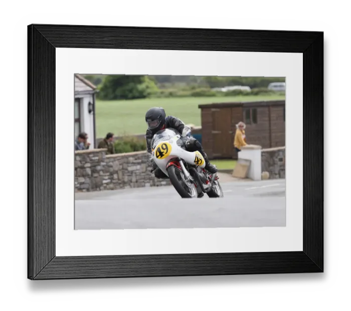 Framed Print : Anthony Ambler (Honda) 2022 Pre TT Classic Framed Print : Anthony Ambler (Honda) 2022 Pre TT Classic