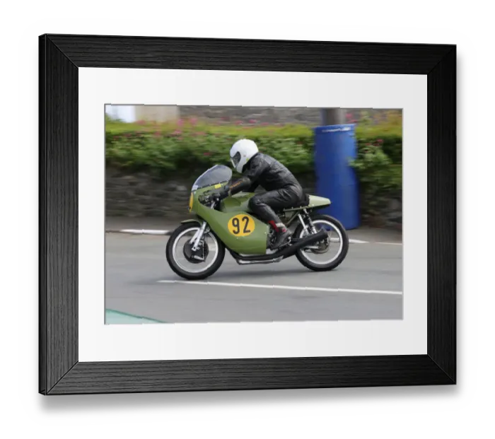 Framed Print : Mick Moreton (Paton) 2022 Pre TT Classic Framed Print : Mick Moreton (Paton) 2022 Pre TT Classic
