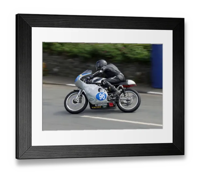 Framed Print : Terence Sansom (Honda) 2022 Pre TT Classic Framed Print : Terence Sansom (Honda) 2022 Pre TT Classic