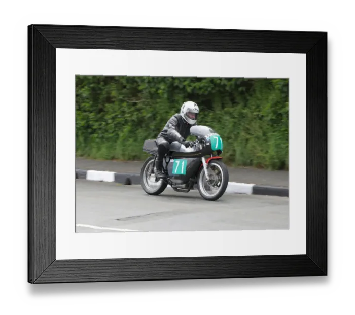 Framed Print : Rich Bool (Ducati) 2022 Pre TT Classic Framed Print : Rich Bool (Ducati) 2022 Pre TT Classic