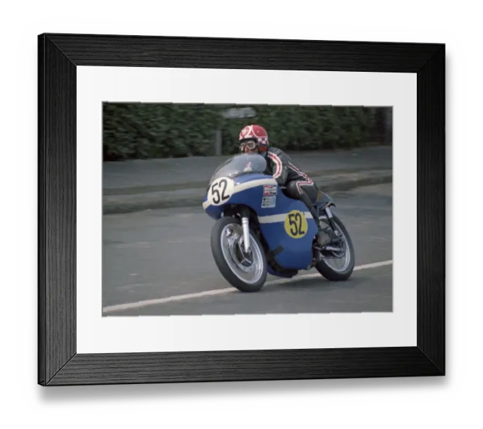 Framed Print : Geoff Barry (Oakley Matchless) at Cruickshanks Framed Print : Geoff Barry (Oakley Matchless) at Cruickshanks