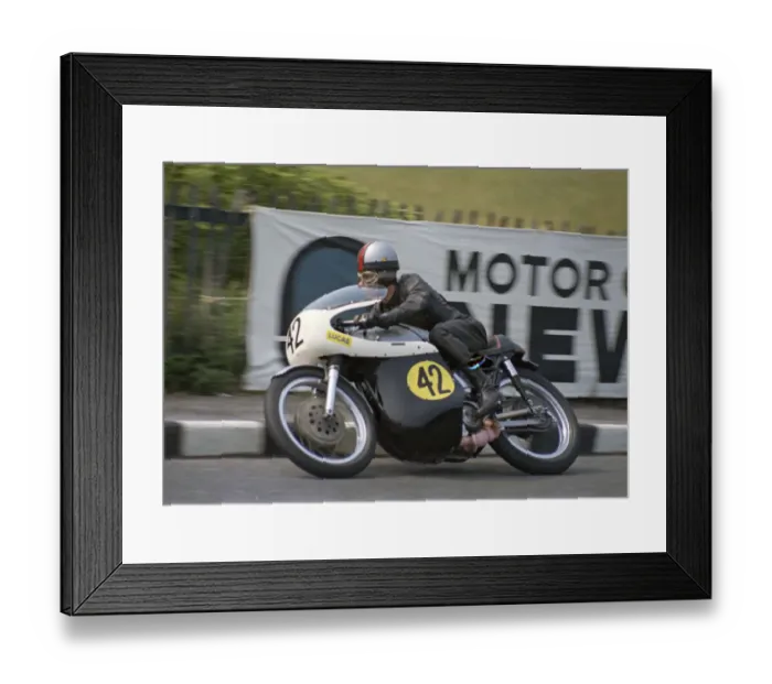 Framed Print : David May (Petty Norton) at Cruickshanks 1970 Senior TT Framed Print : David May (Petty Norton) at Cruickshanks 1970 Senior TT