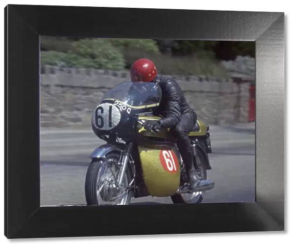 John Williams (Honda) on Glencrutchery Road 1969 Production TT